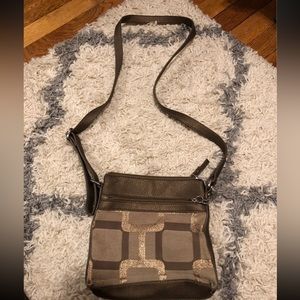 Brown crossbody bag